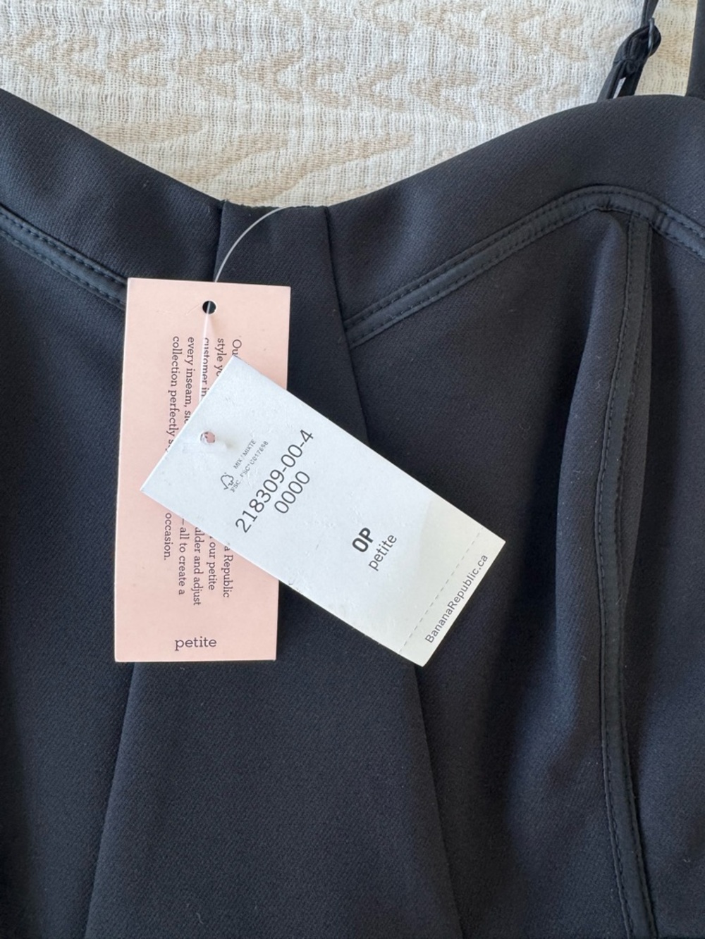Banana Republic Black Spaghetti Strap Sheath Dress - Picture 5 of 5